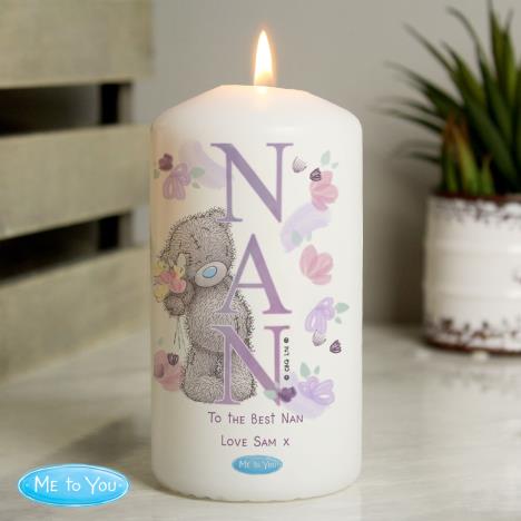 Personalised Nan Me to You Pillar Candle Extra Image 3